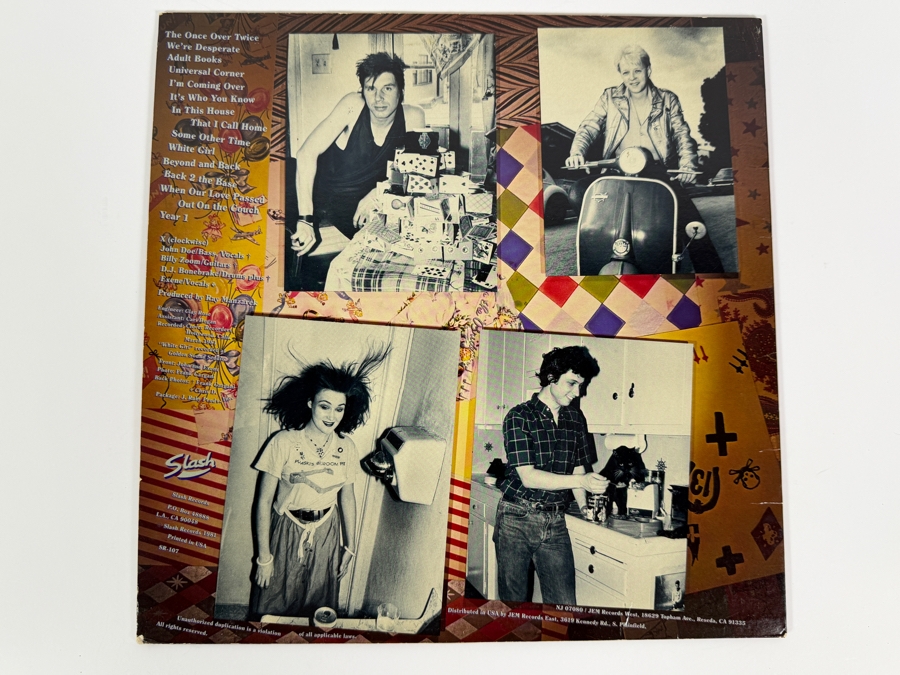 X - Wild Gift - Slash Records - SR-107 - 1981 - Vinyl Record [Photo 2]
