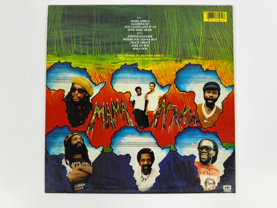 Peter Tosh - Mama Africa - EMI America - SO-17095 - 1983 - Vinyl Record [Photo 2]