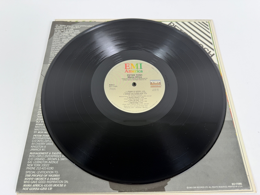 Peter Tosh - Mama Africa - EMI America - SO-17095 - 1983 - Vinyl Record [Photo 5]