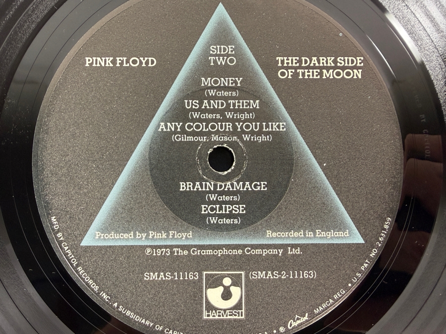 Pink Floyd - The Dark Side of the Moon - Harvest - SMAS-11163 - 1973 - Vinyl Record [Photo 7]