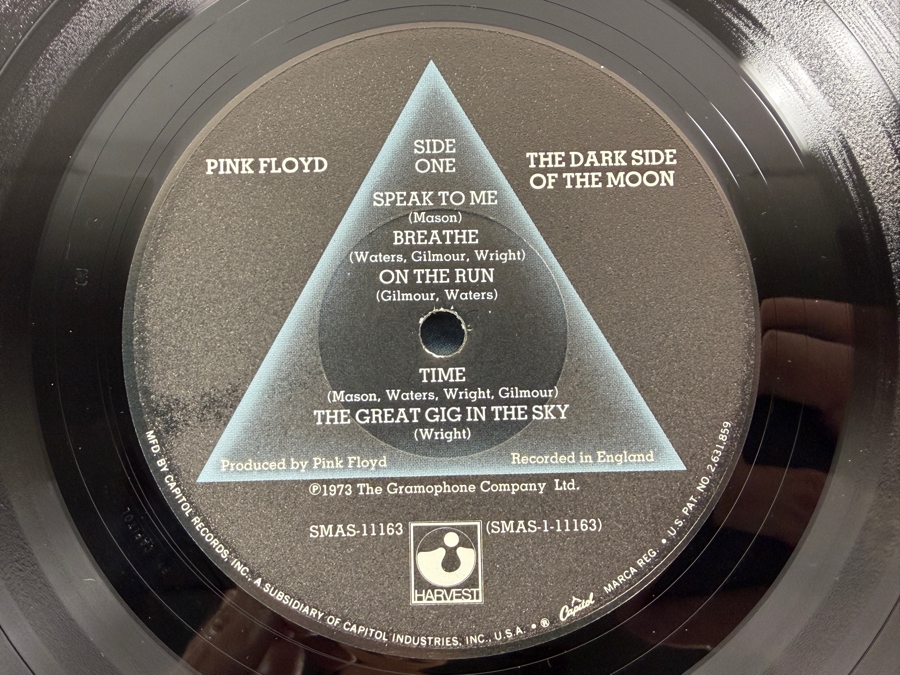 Pink Floyd - The Dark Side of the Moon - Harvest - SMAS-11163 - 1973 - Vinyl Record [Photo 5]