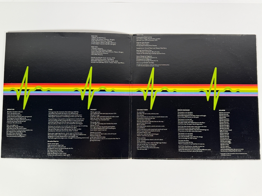 Pink Floyd - The Dark Side of the Moon - Harvest - SMAS-11163 - 1973 - Vinyl Record [Photo 2]