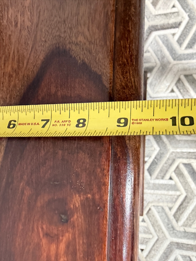 Vintage Wood and Wrought Iron Wine Rack 24W X 9D X 30H [Photo 5]