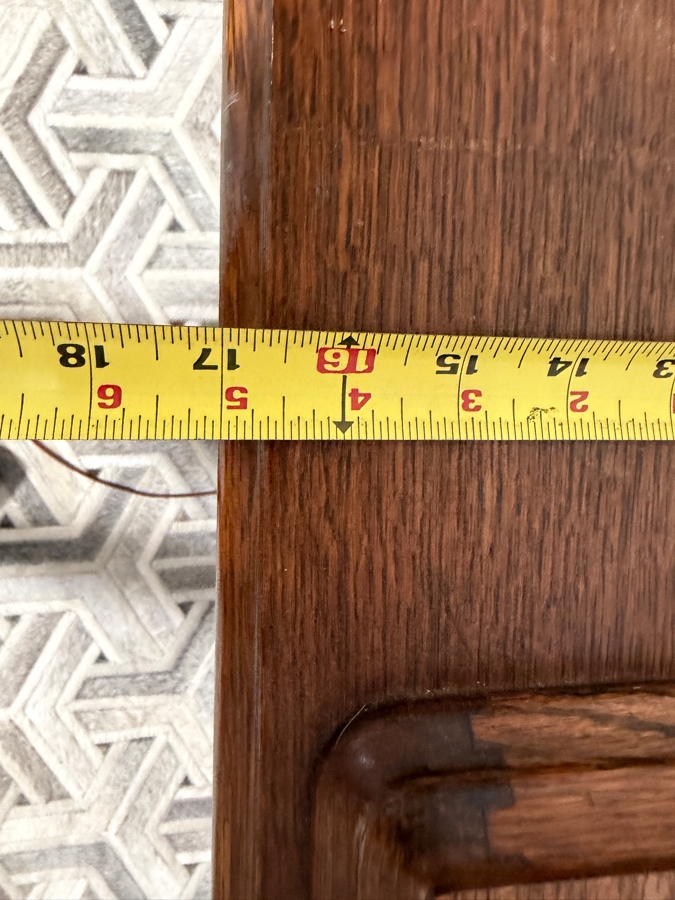 Antique Singer Treadle Sewing Machine with Oak Cabinet (Needs New Belt) 36W X 17D X 31H [Photo 13]
