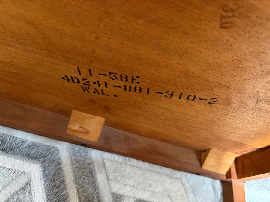 Pair of Vintage 1958 Mid-Century Modern Declaration by Drexel Side Tables Designed by Kipp Stewart & Stewart MacDougall 18W X 24D X 19.5H [Photo 5]