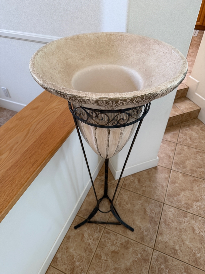 Just Added - Pedestal Planter 54.5H [Photo 4]