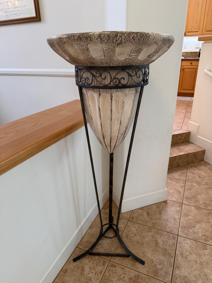 Just Added - Pedestal Planter 54.5H [Photo 2]