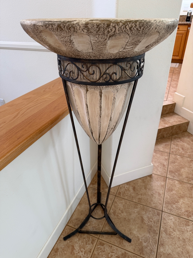 Just Added - Pedestal Planter 54.5H [Photo 3]
