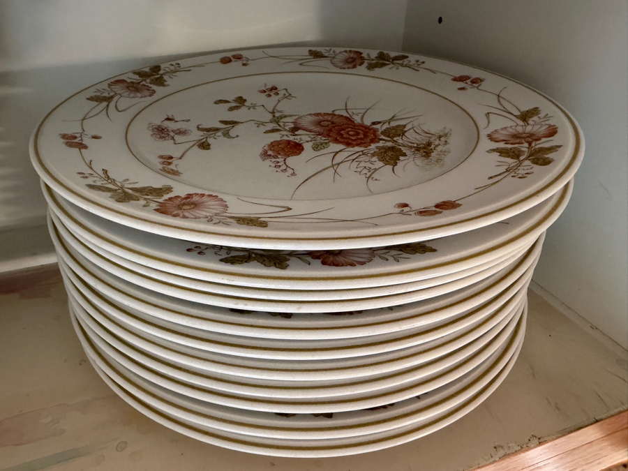 Just Added - Versatone by Noritake Hofgarten Pattern Approximate Service for 12 Made in Japan [Photo 2]