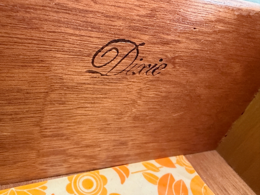 Just Added - Vintage Mid-Century Modern Dixie Act 2 Campaign Dresser Chest of Drawers 70W X 18.5D X 29.5H [Photo 4]