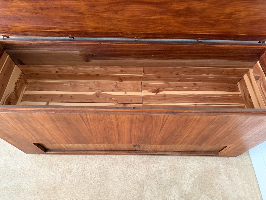 Just Added - Custom Mid-Century Modern Chest With Lower Tambour Doors 65W X 20.5D X 29.5H [Photo 5]