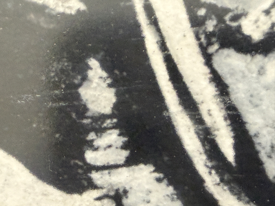 Just Added - Frances S. Howell Abstract Drawing on Paper Titled 'Antarctic Vigil' 15.5 X 20 Framed 25.5 X 31 [Photo 4]