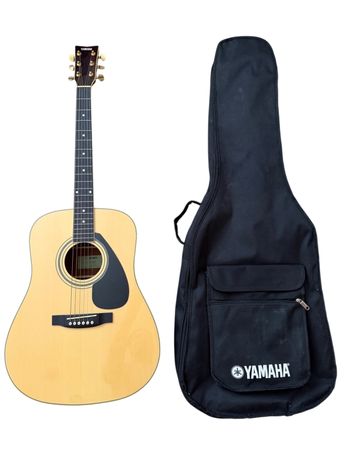 Just Added - YAMAHA Acoustic Guitar FD02 with Travel Case in Like New Condition