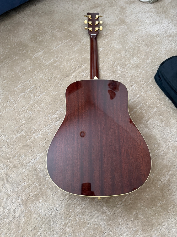Just Added - YAMAHA Acoustic Guitar FD02 with Travel Case in Like New Condition [Photo 8]