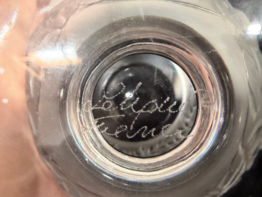 Just Added - Lalique Crystal Elisabeth Vase 5.25'H [Photo 8]