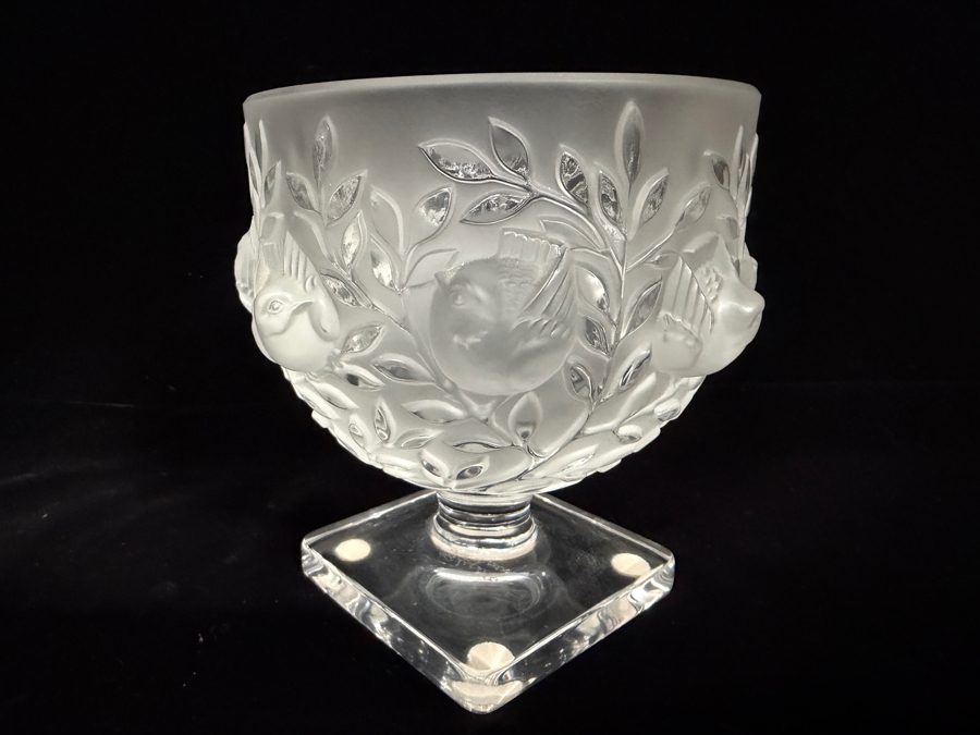 Just Added - Lalique Crystal Elisabeth Vase 5.25'H [Photo 5]