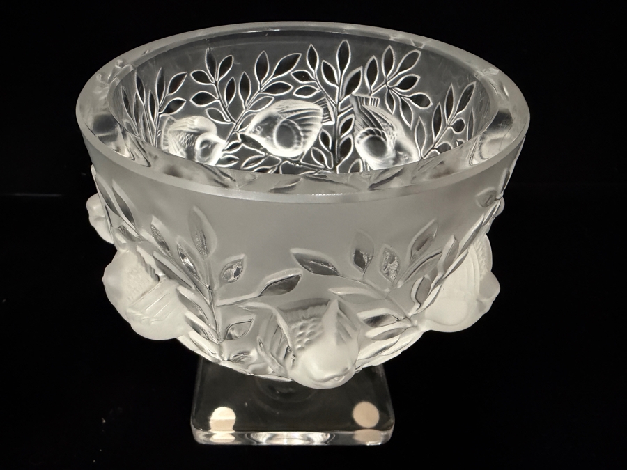 Just Added - Lalique Crystal Elisabeth Vase 5.25'H [Photo 3]