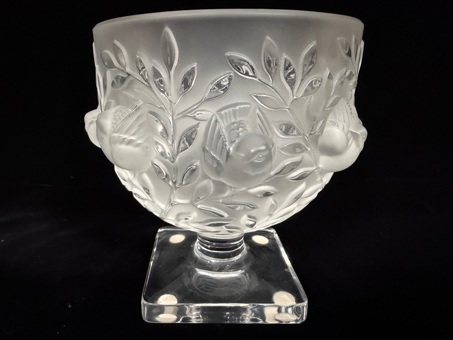 Just Added - Lalique Crystal Elisabeth Vase 5.25'H [Photo 2]