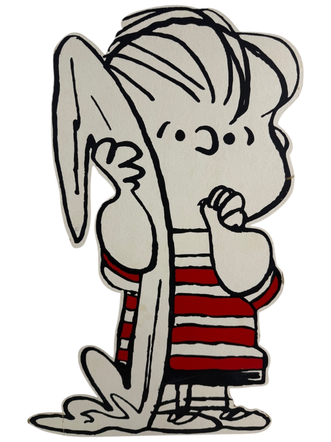 Just Added - Hallmark Cardboard Cutout of Linus van Pelt from the Peanuts Comic Strip 24'H
