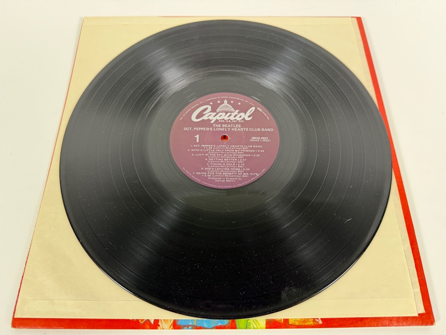 Just Added - The Beatles - Sgt. Pepper's Lonely Hearts Club Band - Capitol Records - SMAS-2653 - 1978 - Vinyl Record [Photo 5]