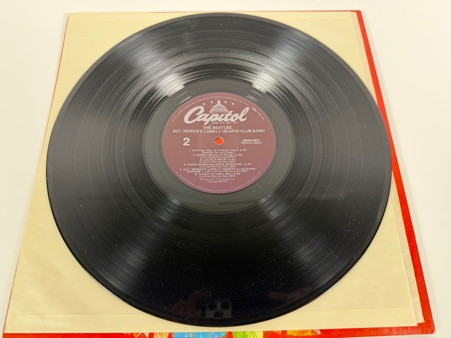 Just Added - The Beatles - Sgt. Pepper's Lonely Hearts Club Band - Capitol Records - SMAS-2653 - 1978 - Vinyl Record [Photo 7]