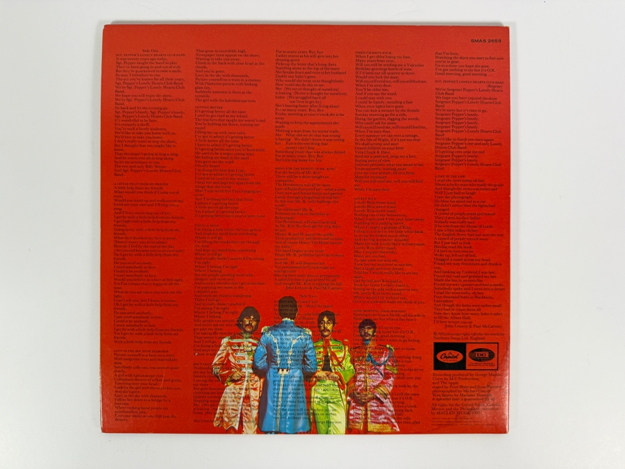 Just Added - The Beatles - Sgt. Pepper's Lonely Hearts Club Band - Capitol Records - SMAS-2653 - 1978 - Vinyl Record [Photo 3]