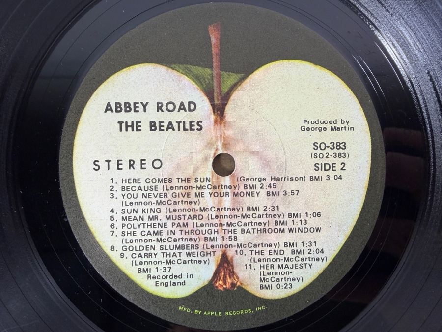 Just Added - The Beatles - Abbey Road - Apple Records - SO-383 - 1969 - Vinyl Record [Photo 6]