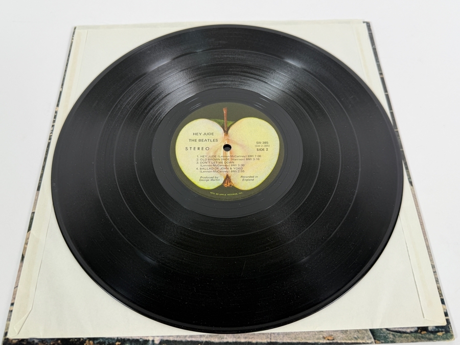 Just Added - The Beatles - Hey Jude - Apple Records - SW-385 - 1970 - Vinyl Record [Photo 5]