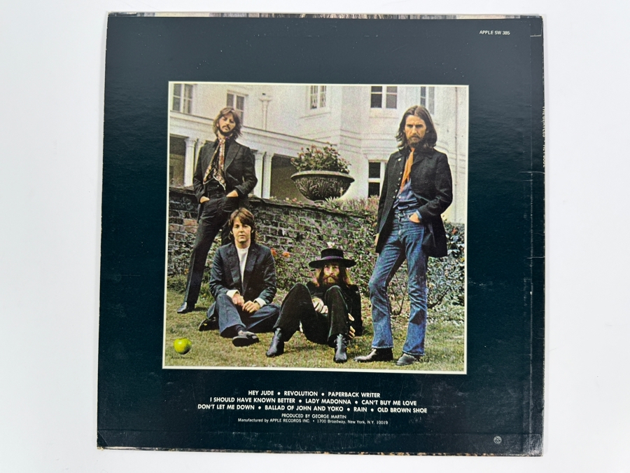 Just Added - The Beatles - Hey Jude - Apple Records - SW-385 - 1970 - Vinyl Record [Photo 2]
