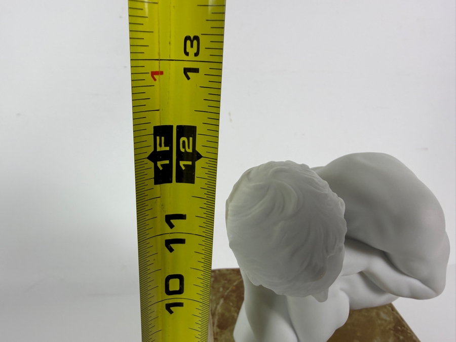 Just Added - Lladro Scientia Man Matte Porcelain Sculpture Created by Sculptor Ernest Massuet in 2003 12'H Retails $1,475 [Photo 9]