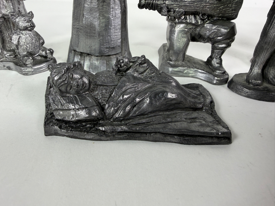 Just Added - Collection of Nine Michael A. Ricker Pewter Sculptures with COAs [Photo 7]
