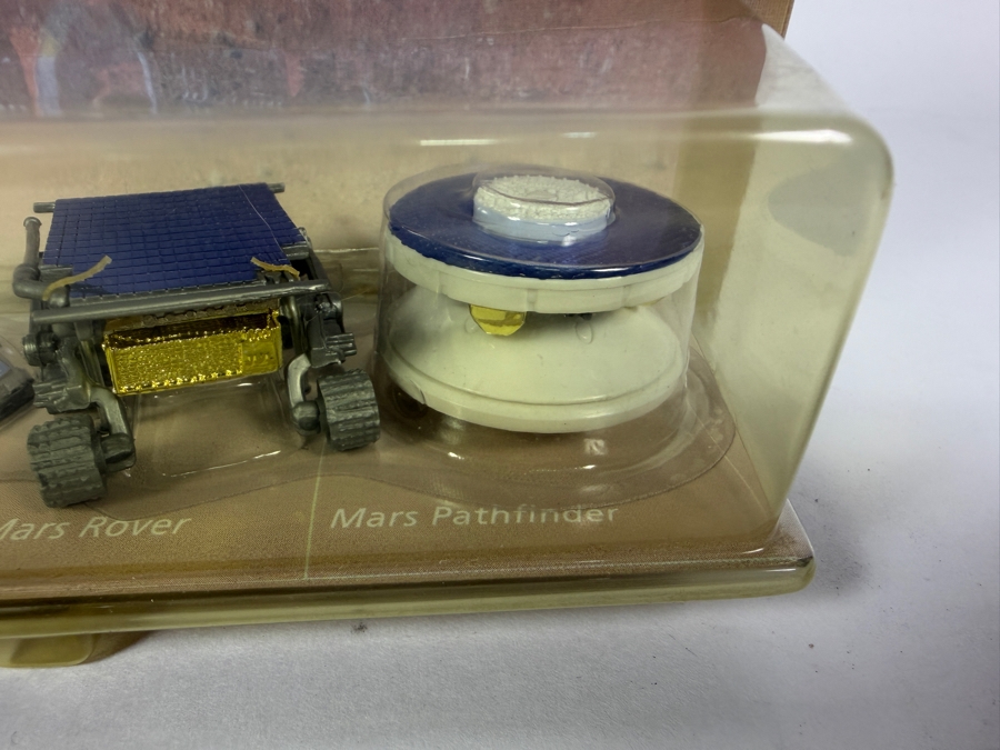 Just Added - Vintage Mattel Hot Wheels Action Pack JPL Sojourner Mars Rover Die Cast Toy Vehicles Play Set Including Lander And Mars Pathfinder Unopened On Original Card Model Number 16145 [Photo 5]