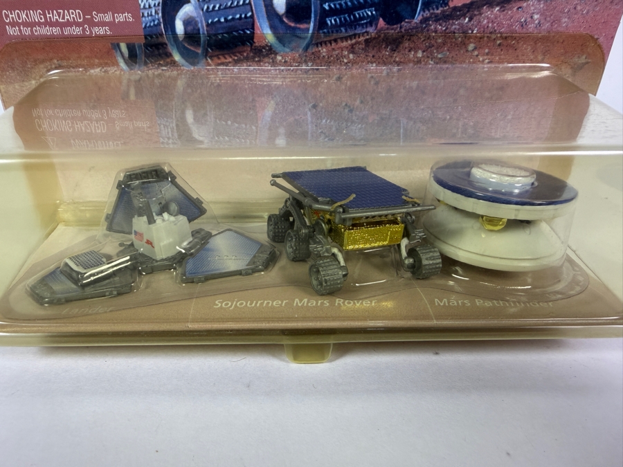 Just Added - Vintage Mattel Hot Wheels Action Pack JPL Sojourner Mars Rover Die Cast Toy Vehicles Play Set Including Lander And Mars Pathfinder Unopened On Original Card Model Number 16145 [Photo 2]