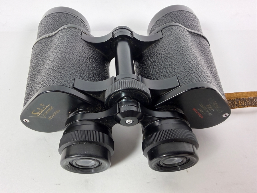 Just Added - Vintage Selsi Lightweight Luminous 16x50 Coated Optics Field 3.5 Degrees Prism Binoculars Model No. 620809 Made In Japan [Photo 2]