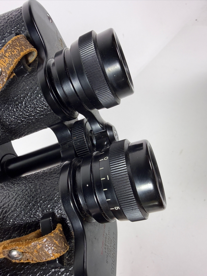 Just Added - Vintage Selsi Lightweight Luminous 16x50 Coated Optics Field 3.5 Degrees Prism Binoculars Model No. 620809 Made In Japan [Photo 6]