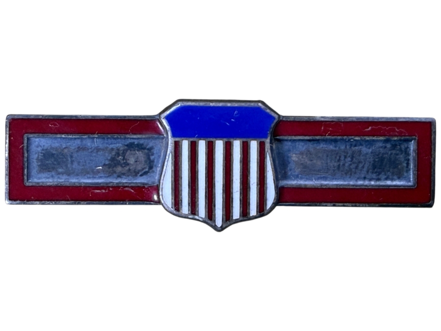 Just Added - Vintage Sterling Silver U.S. Army ROTC Distinguished Cadet Badge 8.0g