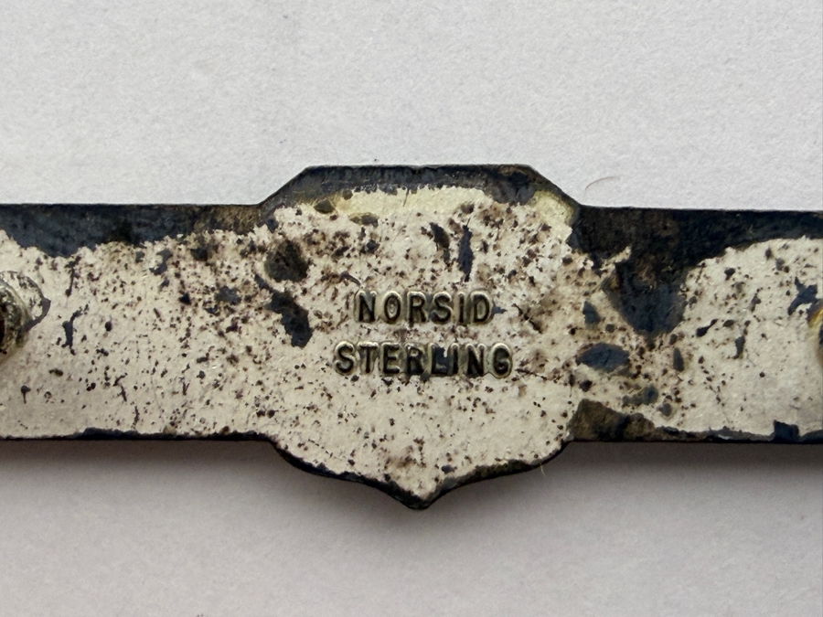 Just Added - Vintage Sterling Silver U.S. Army ROTC Distinguished Cadet Badge 8.0g [Photo 3]