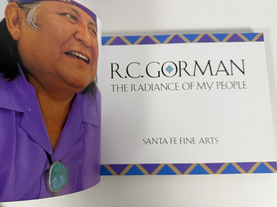Just Added - First Edition Softcover Book R. C. Gorman: The Radiance of My People [Photo 2]