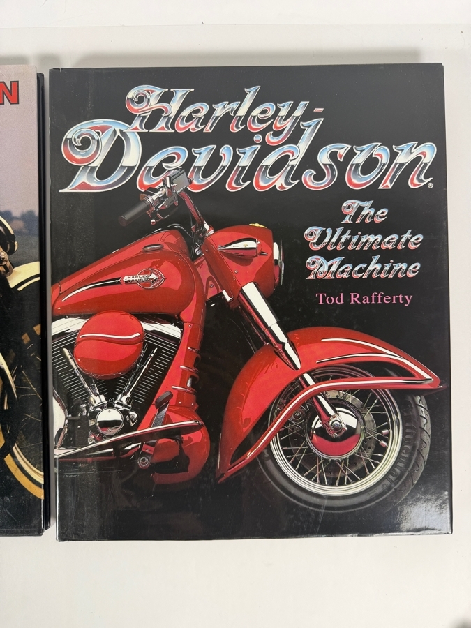 Just Added - Pair of Harley-Davidson Hardcover Books [Photo 2]