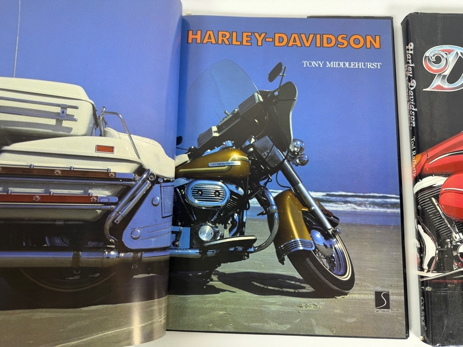 Just Added - Pair of Harley-Davidson Hardcover Books [Photo 4]