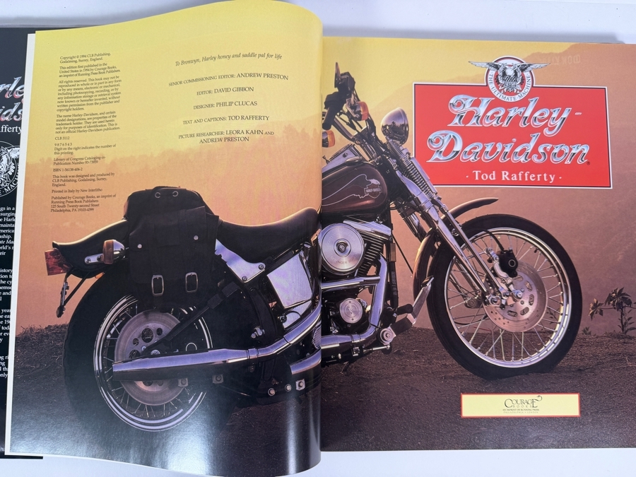 Just Added - Pair of Harley-Davidson Hardcover Books [Photo 7]