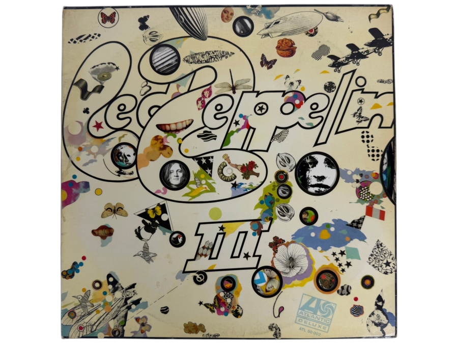 Just Added -  Led Zeppelin III Vinyl Album 1970 Mastercraft 'Do What Thou Wilt' ATL 50002