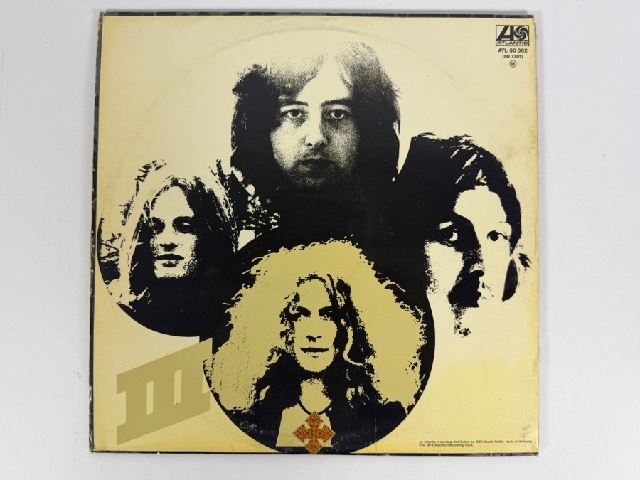 Just Added -  Led Zeppelin III Vinyl Album 1970 Mastercraft 'Do What Thou Wilt' ATL 50002 [Photo 3]