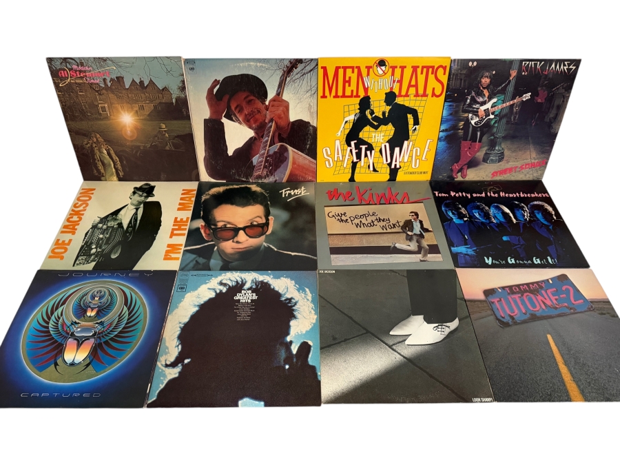 Just Added - (12) Vintage Vinyl Records