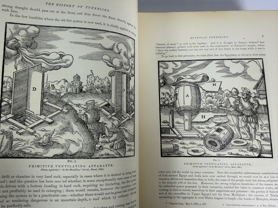 Just Added - Antique 1882 Hardcover Book Tunneling, Explosive Compounds and Rock Drills by Henry S. Drinker Illustrated and Published by John Wiley & Sons [Photo 10]