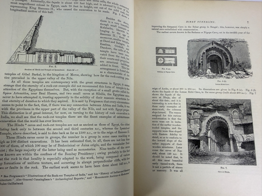 Just Added - Antique 1882 Hardcover Book Tunneling, Explosive Compounds and Rock Drills by Henry S. Drinker Illustrated and Published by John Wiley & Sons [Photo 7]