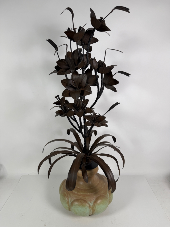 Just Added - Decorative Metal Floral Arrangement 31'H [Photo 2]