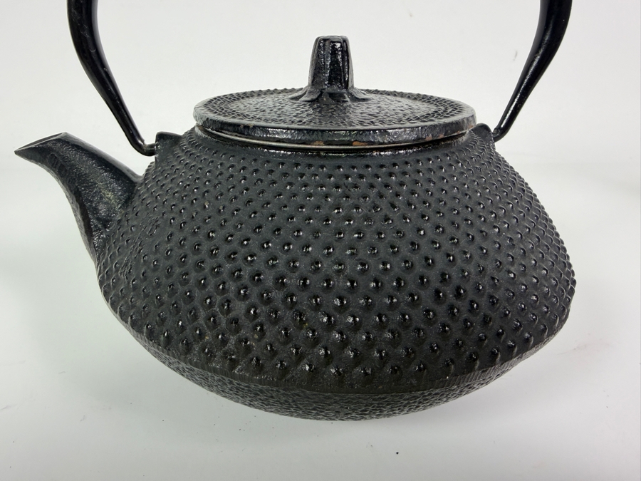 Just Added - Traditional Japanese Cast Iron Teapot 6.5W X 6.5H [Photo 2]