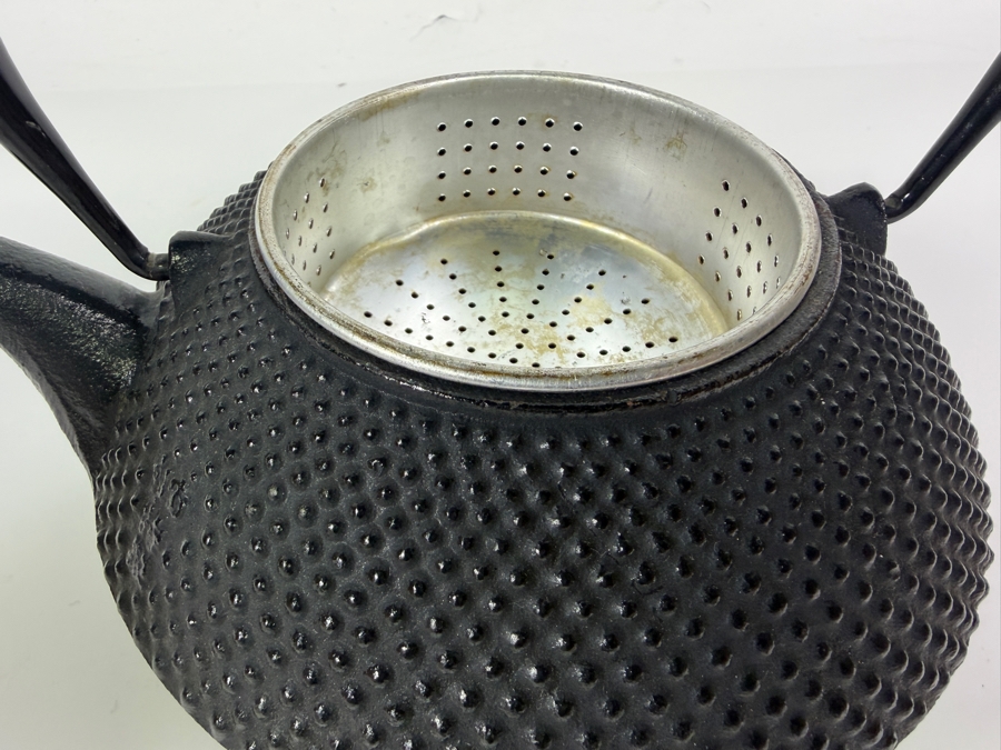 Just Added - Traditional Japanese Cast Iron Teapot 6.5W X 6.5H [Photo 3]