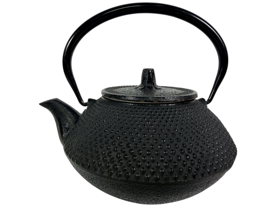 Just Added - Traditional Japanese Cast Iron Teapot 6.5W X 6.5H